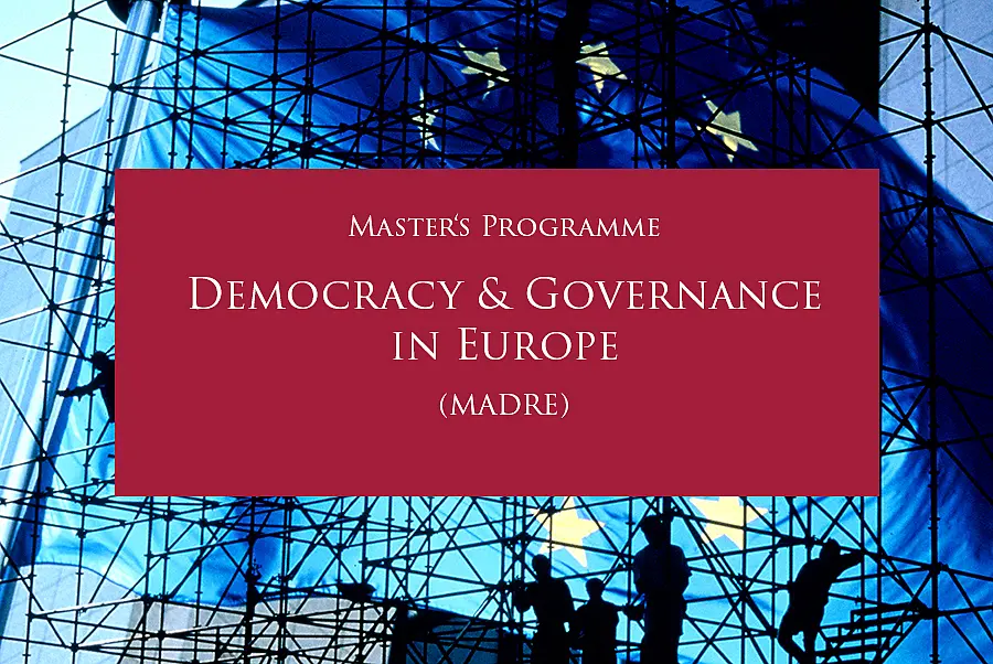 Picture Master's programme "Governance and Democracy in Europe"