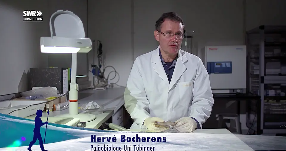 Hervé im Labor