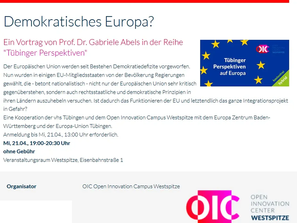 Demokratisches Europa