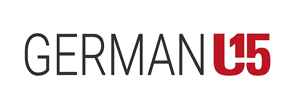 Logo mit Schriftzug "German U15"