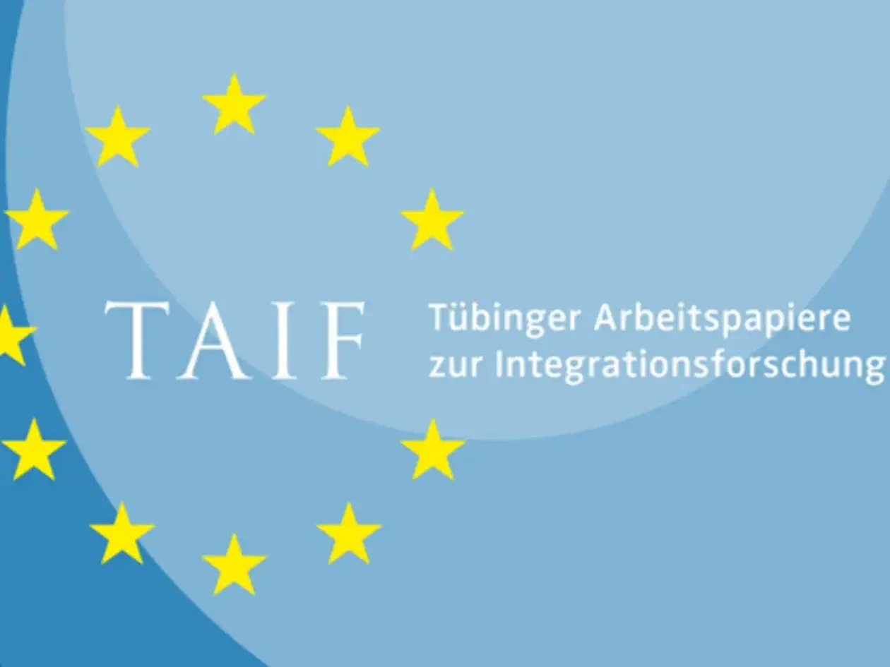 Logo of the "Tübinger Arbeitspapiere zur Integrationsforschung" (TAIF).