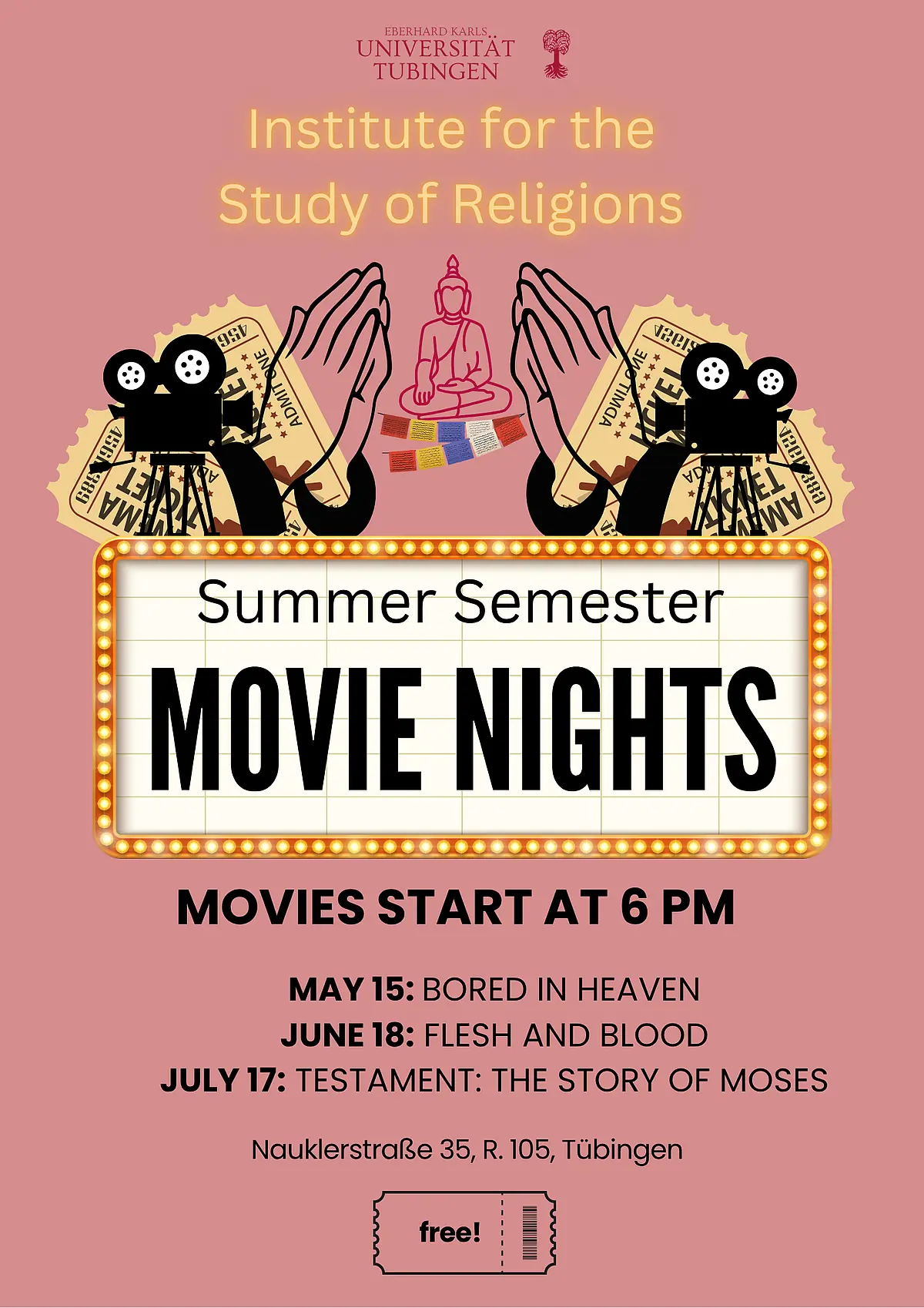 Poster Movie Nights SS25