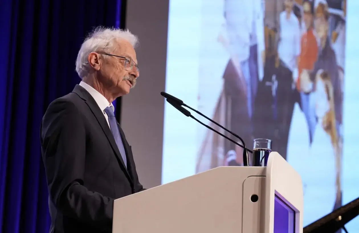 Prof. Dr. Hans-Georg Rammensee während der jährlichen internationalen CIMT Tagung in Mainz.