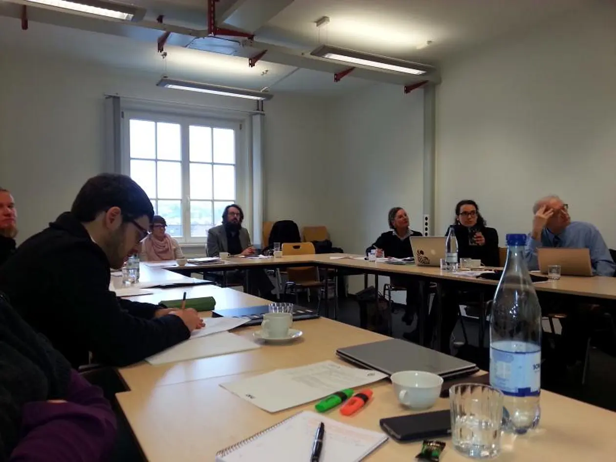 Teilnehmer beim Doktorandenworkshop Human Enhancement. Foto: Albert H. van der Veer, M. Sc.