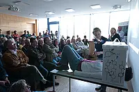 Science Slam am Tag der Offenen Tür.