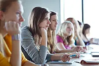 Students in a classroom
