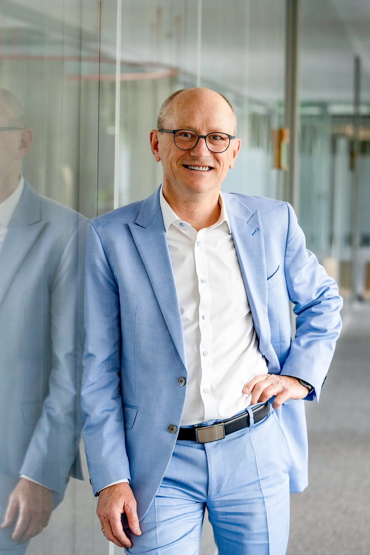 Hans Lamparter, Vorstandsvorsitzender der Kreissparkasse Tübingen
