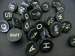 Typewriter Letters (Foto: Laineys Repertoire)