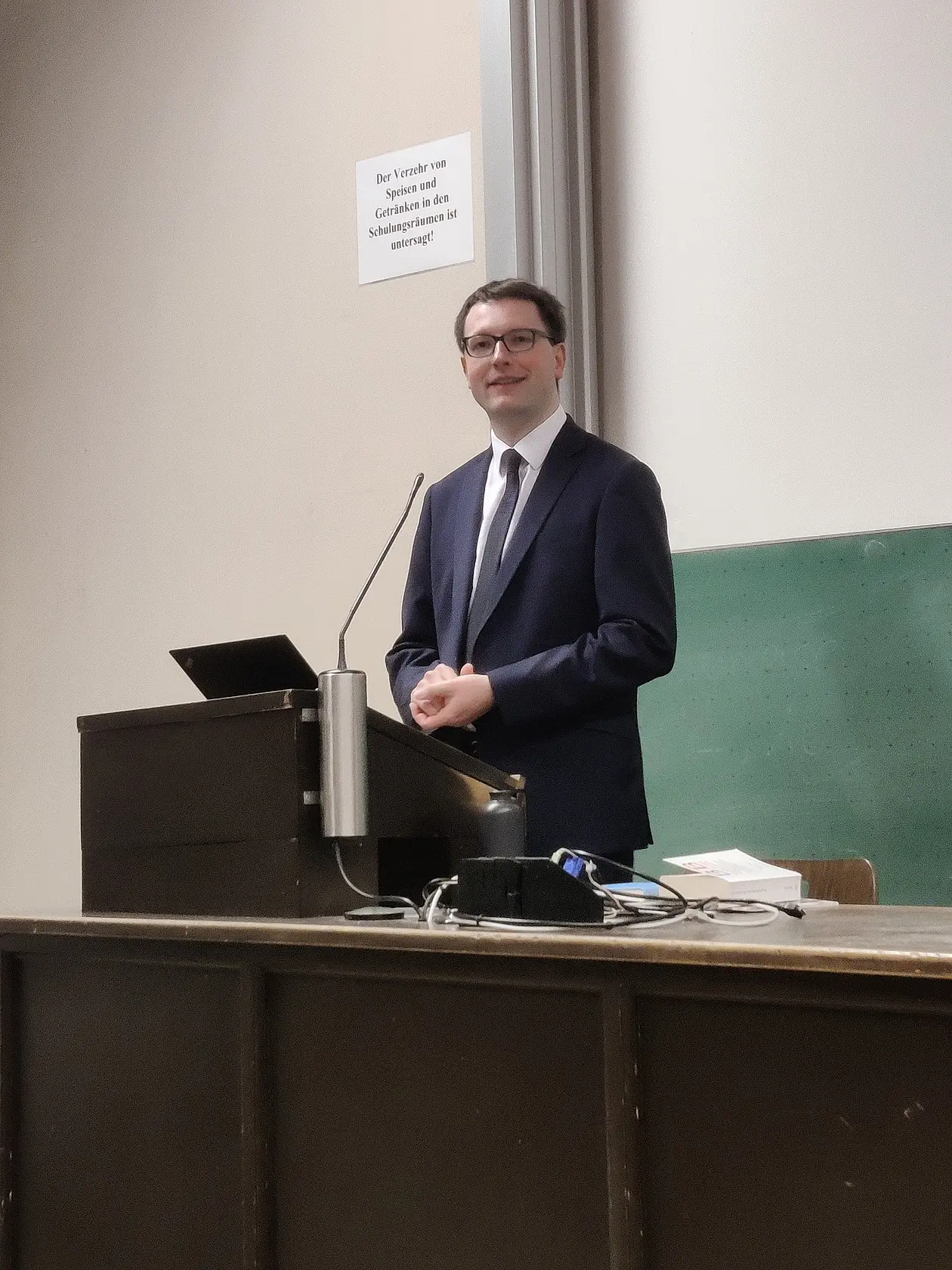 Referent Johannes Ungerer