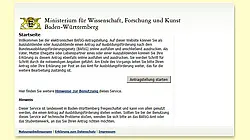 Hilfe bei der Antragsstellung: der Online-Assistent des MWK.