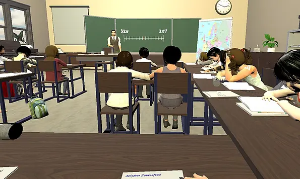 In den hinteren Reihen ist die Ablenkung größer. Die Kinder in dieser Sitzposition schnitten bei der Testaufgabe schlechter ab.