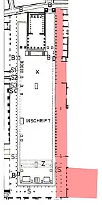 Das 2015 geophysikalisch untersuchte Areal
