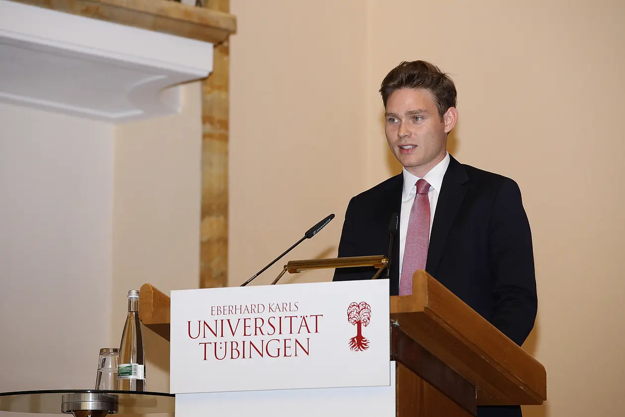 Studierendensprecher Konstantin Hemeling
