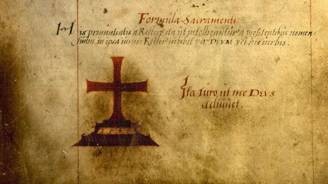 Schwurkreuz Universität Tübingen 1562