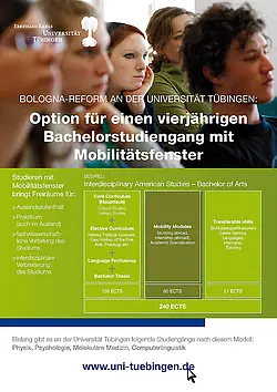Poster der Universität Tübingen