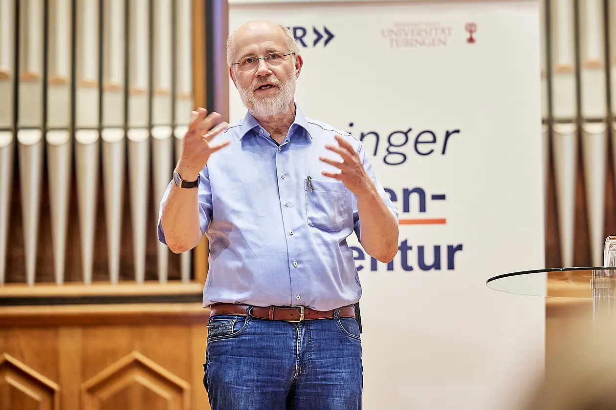 Harald Lesch sprach bei der 20. Tübinger Mediendozentur