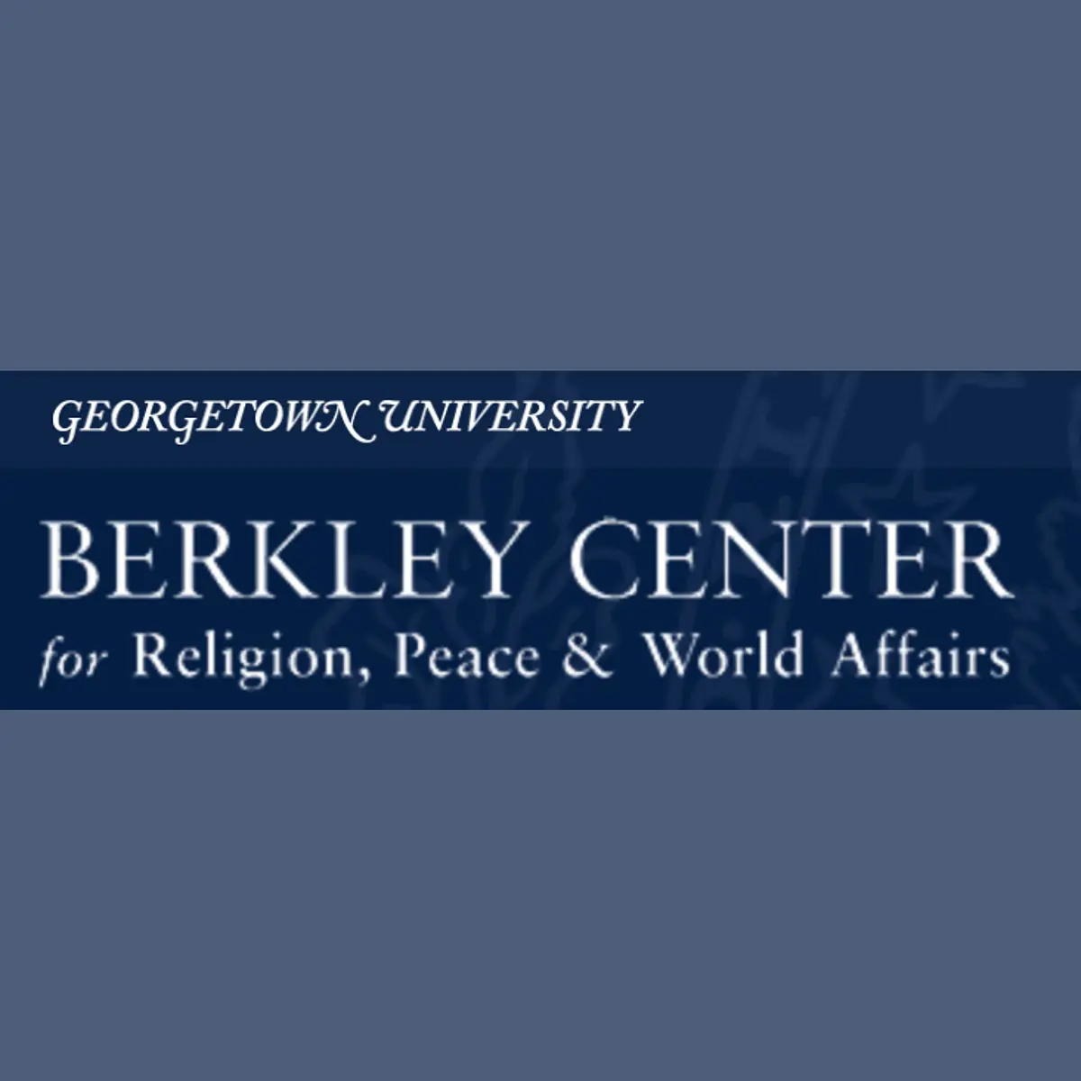 Berkley Center Cover