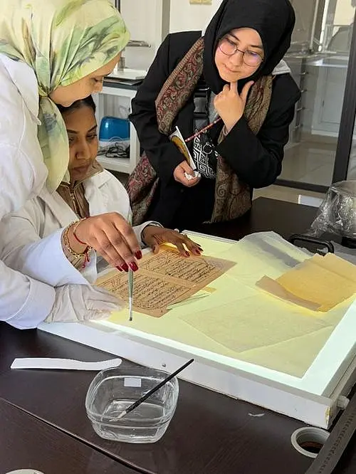 Bearbeitung einer Handschrift