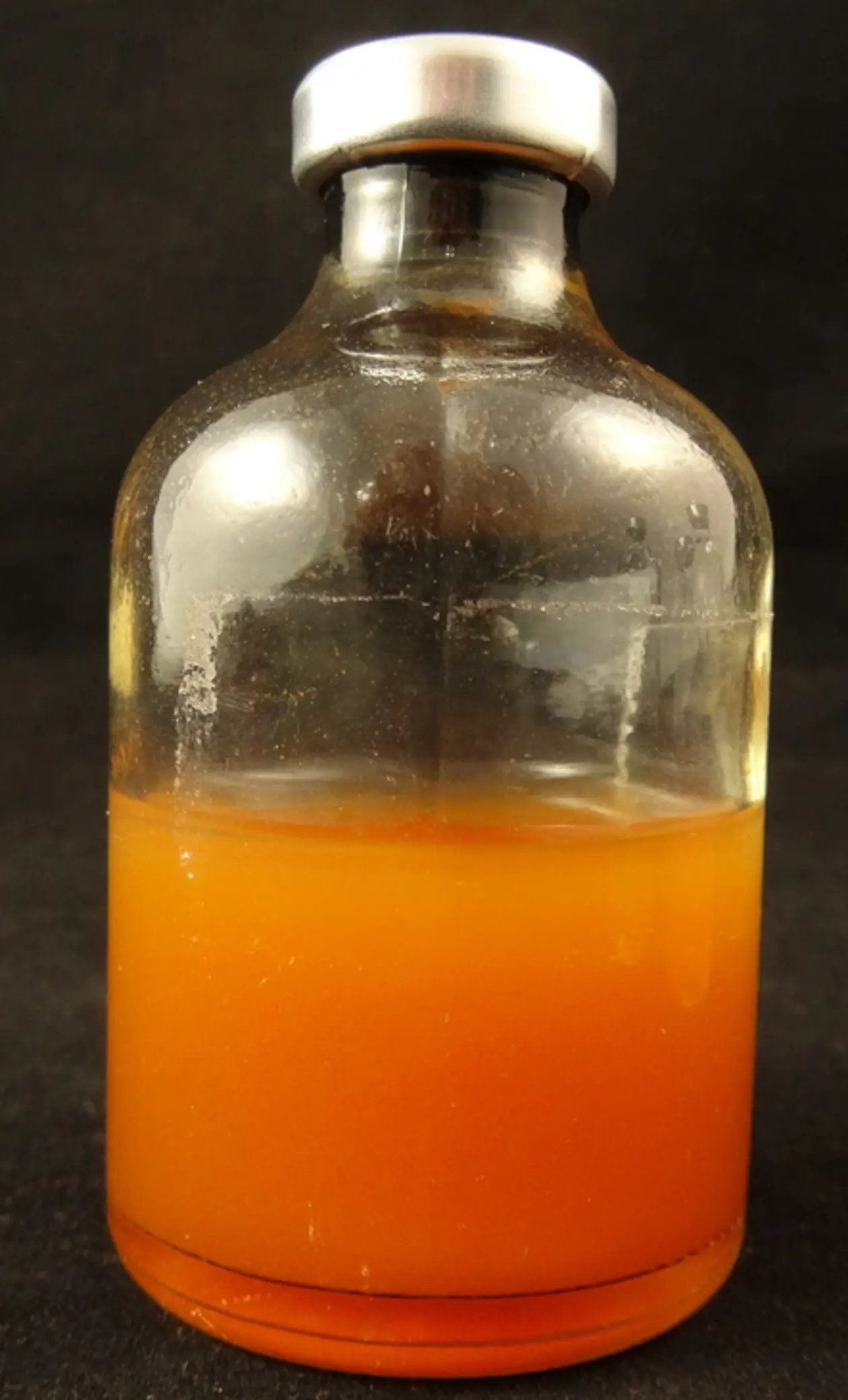 Rusty iron minerals are formed when phototrophic bacteria oxidize dissolved iron with the help of light. 