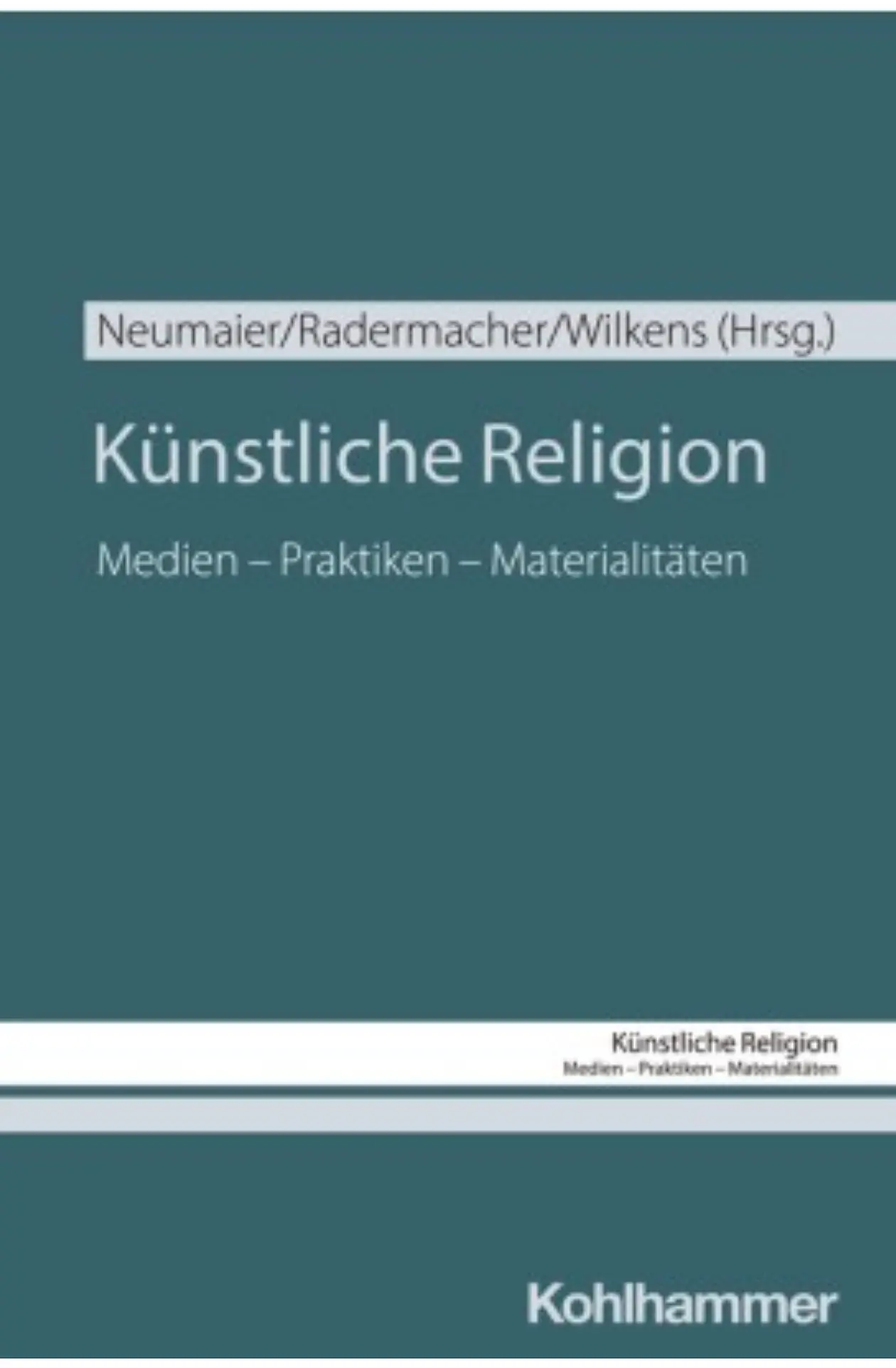 Buch Cover Künstliche Religion