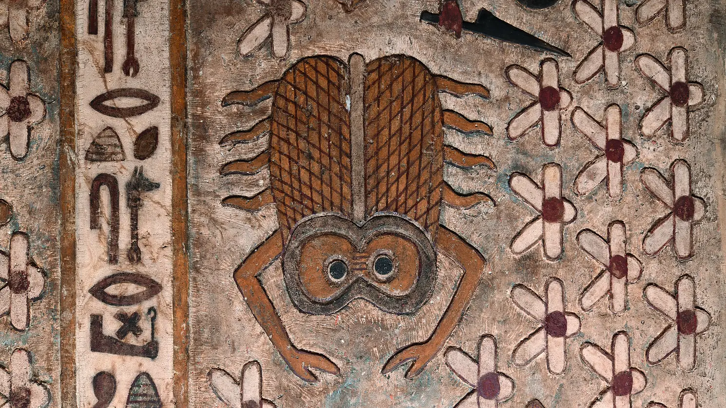 Tierkreiszeichen des Krebses als Deckendekoration