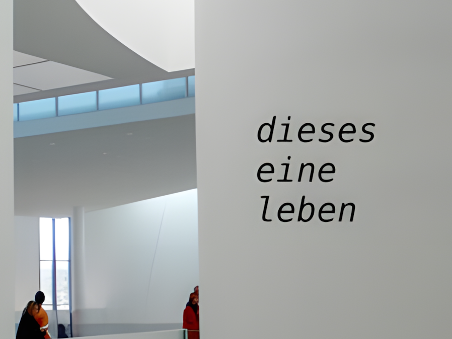 Logo mit Schriftzug "dieses eine leben"