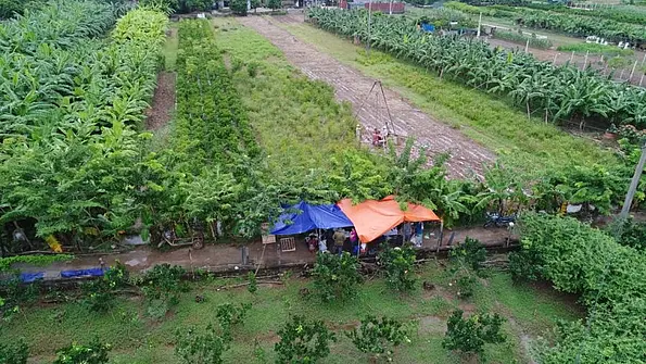 Groundwater drilling in VanPhuc, Vietnam. 