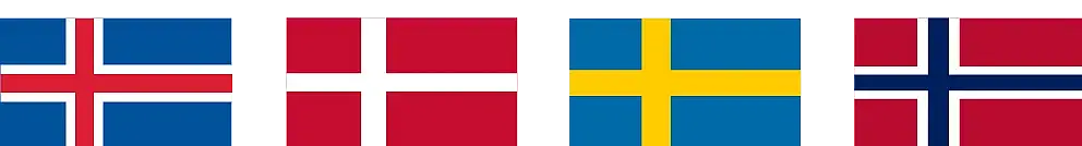 [Translate to Englisch:] Skandinavische Flaggen