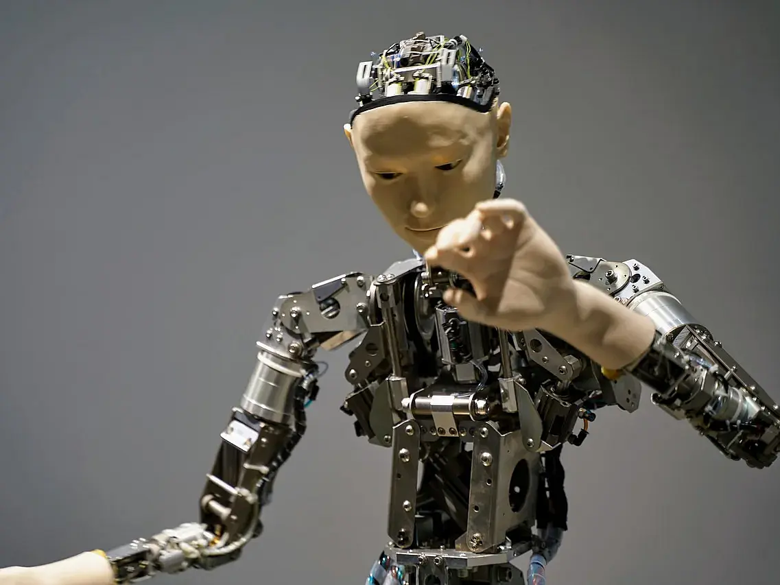 Bild eines Roboters bzw. Exoskeletts