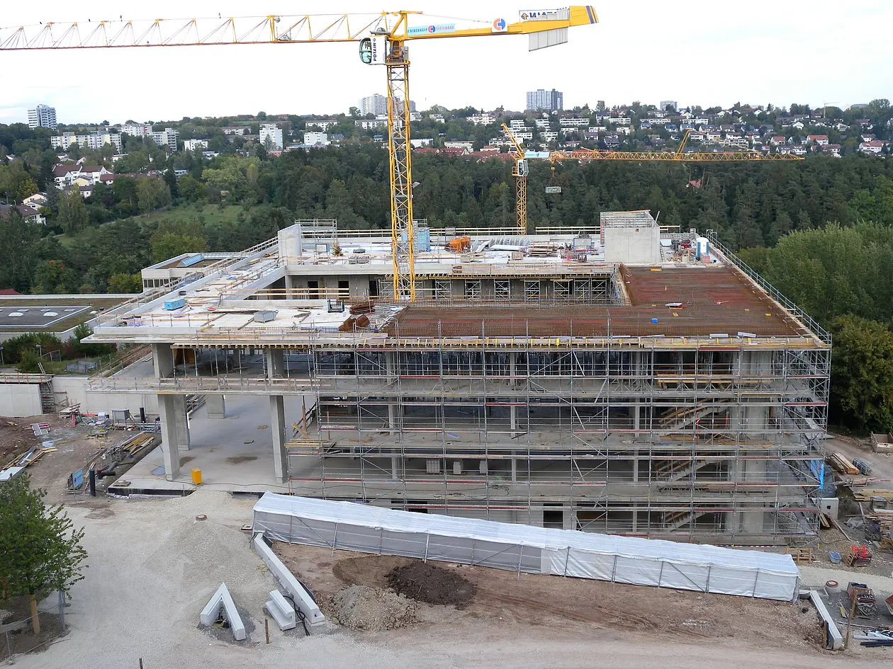 Richtfest ZMBP Neubau
