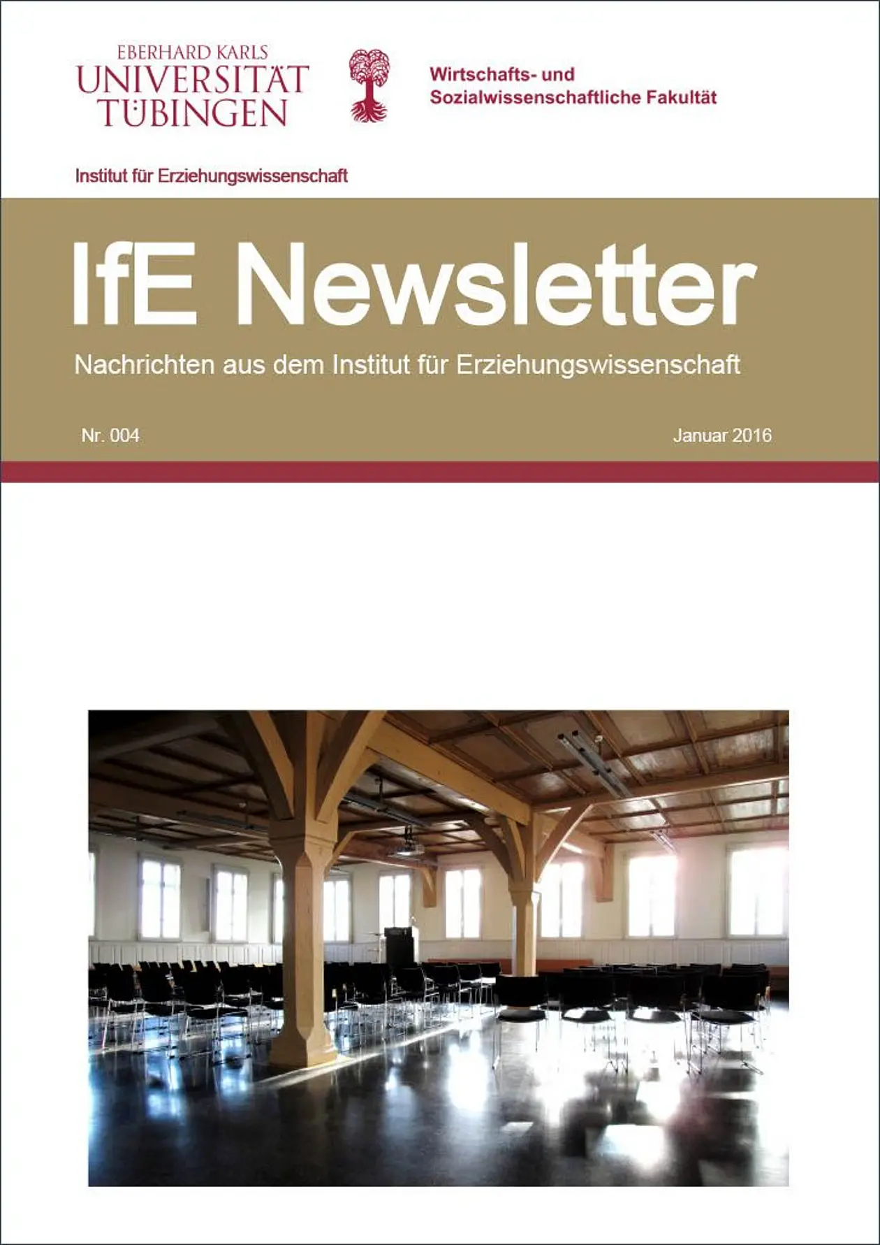 Titelbild des vierten Newsletters