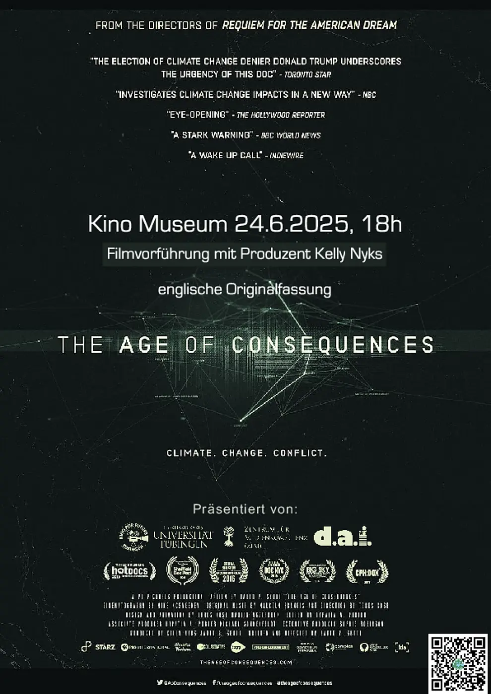 Das Bild zeigt das Filmplakat des Dokumentarfilms.