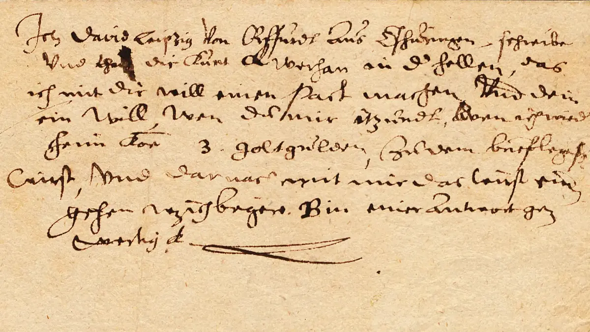 Teufelspakt, 1597