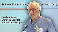 Vortrag von Prof. Jörg Bergmann: Reflexive Momente in der qualitativen Sozialforschung
