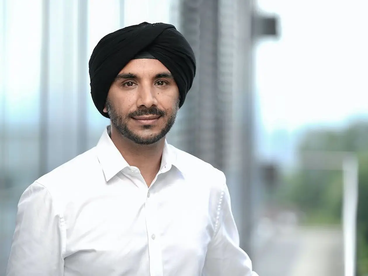 BIld zeigt Harpreet Singh.