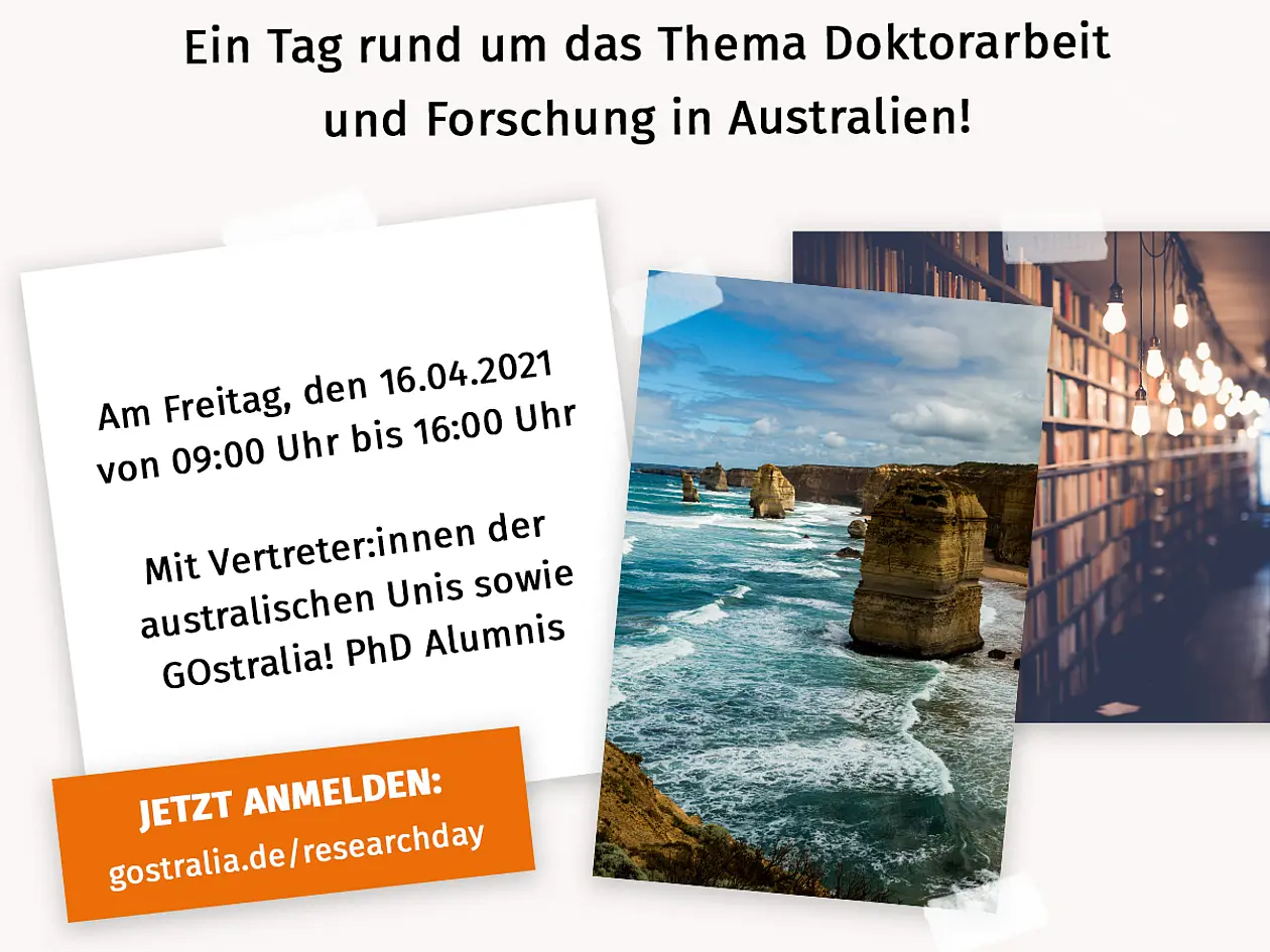 Einladung Australien Research Day