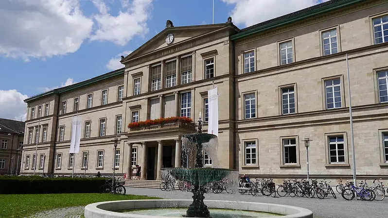 Photo of the University of Tübingen building Neue Aula