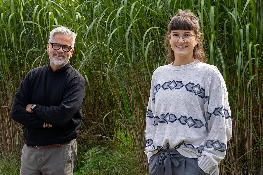 FundaMINT-Projektleiter Juliane Heyer (rechts) und Dietmar Schnelle
