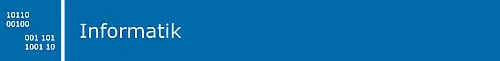 Logo des Studiengangs Informatik