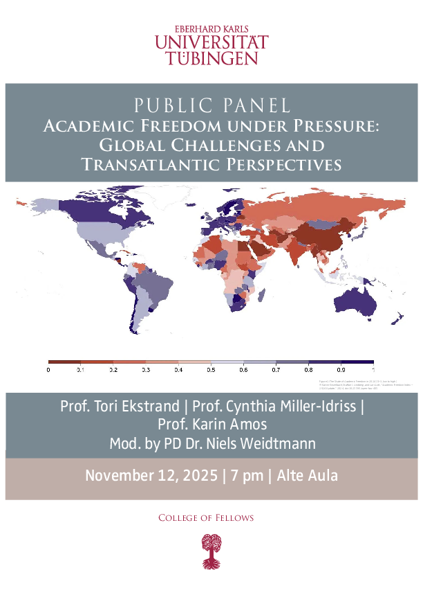 Das Bild zeigt das Poster der Veranstaltung.