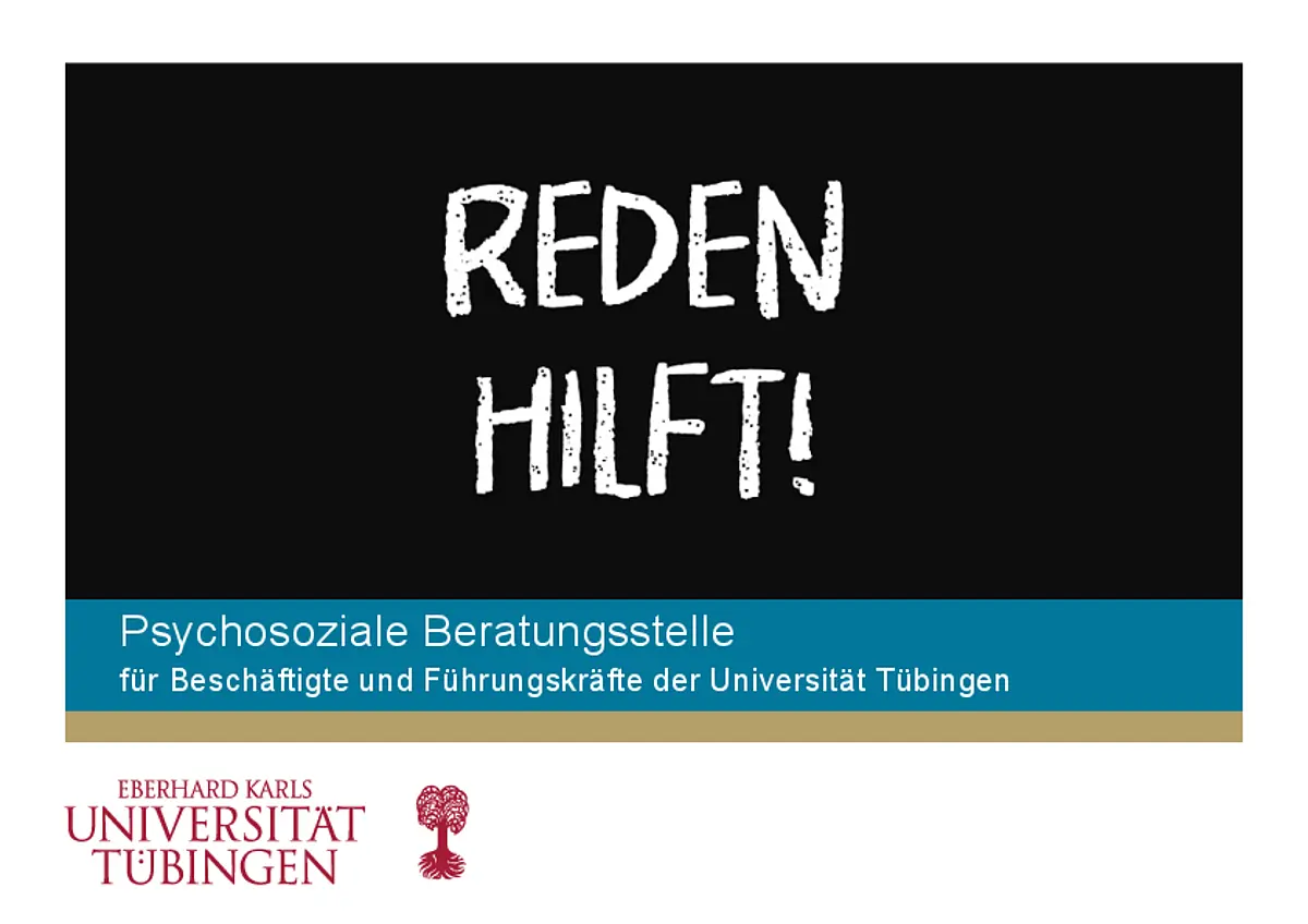 Reden hilft - Link zur Psychosozialen Beratungsstelle (MA)