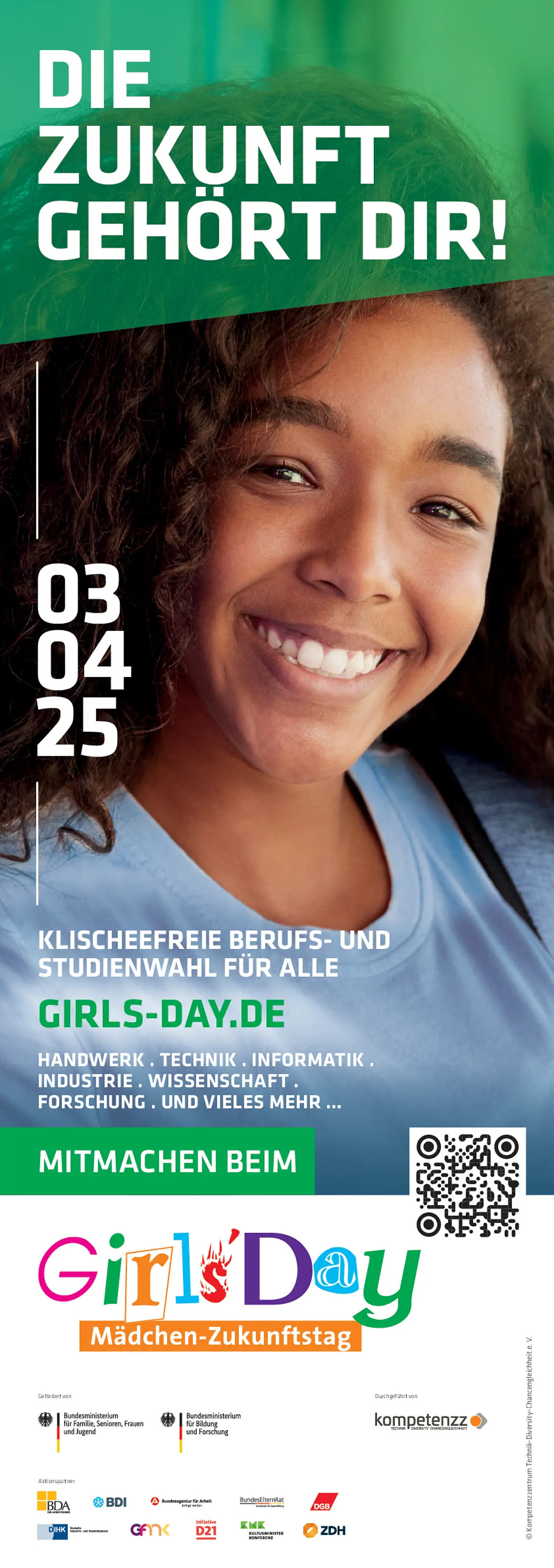Plakat des Girls Day 2025