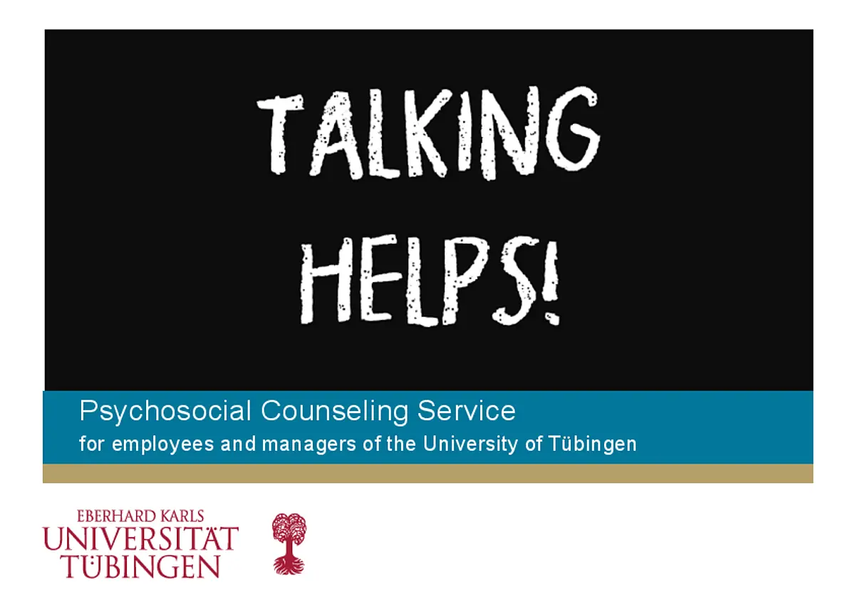 Talking helps - link to p.s. counseling